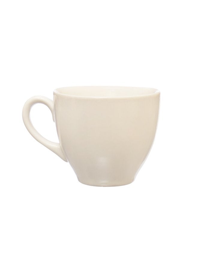 Kutahya Coffee Cup 100 ML & Saucer 12 CM Sand Wind Decorated - Image 5