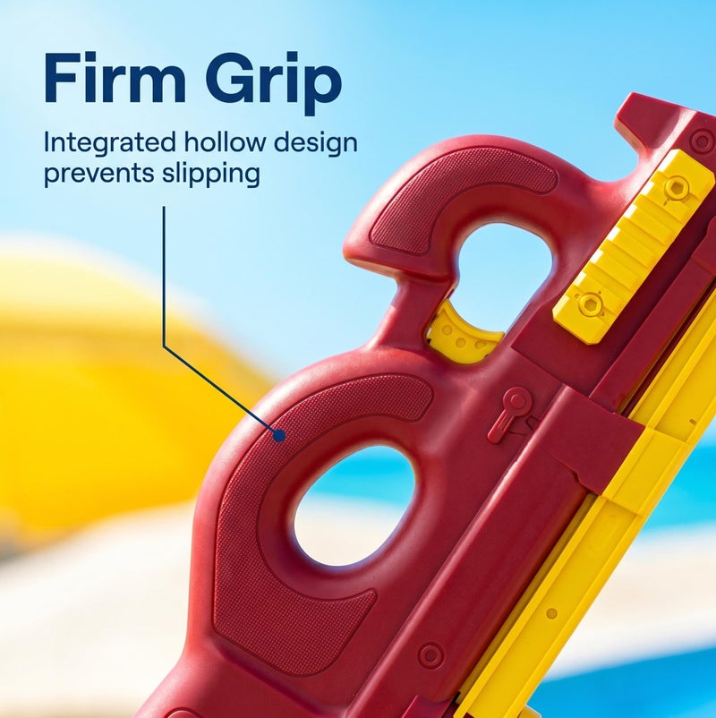 Bluejw Water Gun Large Capacity Water Gun Toys for Adults and Children High-Capacity High-Pressure Powerful Water Spray Blasters with Long Rang Ideal Gift for Kids Suitable for Swimming Pool Party Family Fun Camping Outdoor Activities - Image 3