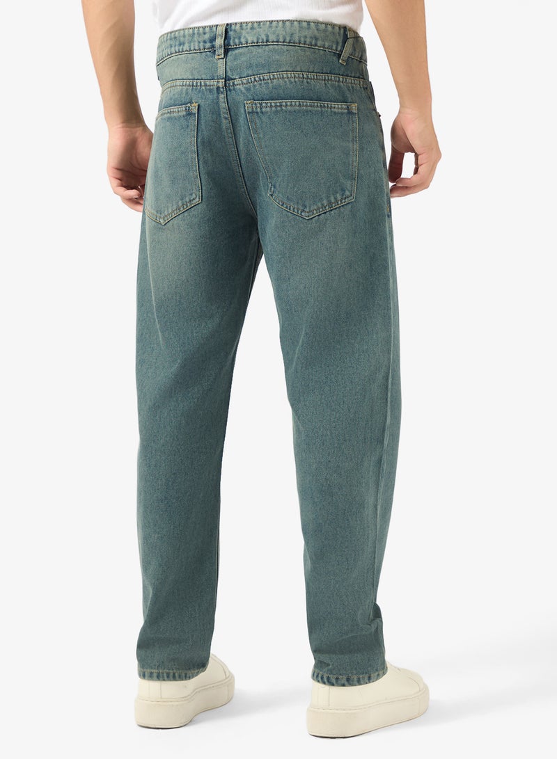 سفنتي فايف جينز بقصة مستقيمة - Image 3