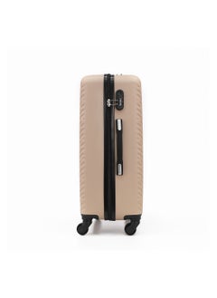 CAPITAL CAPITAL Hardside Luggage Trolley Bag 3 Pieces set,Champagne (S-20,M-24,L-28 Inch)  - Image 3
