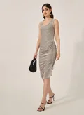 ستايلي beige and brown striped
