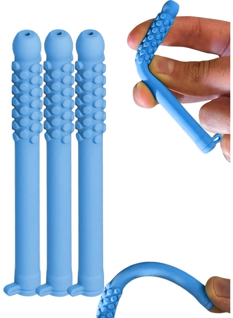 Generic 3-PCS Essential Oil Breather，Breathable Silicone Chew Stick，Decompression Creative Respirator, Relieve Tension and Stress and Improve Concentration（Strawberry flavor）  - Image 1