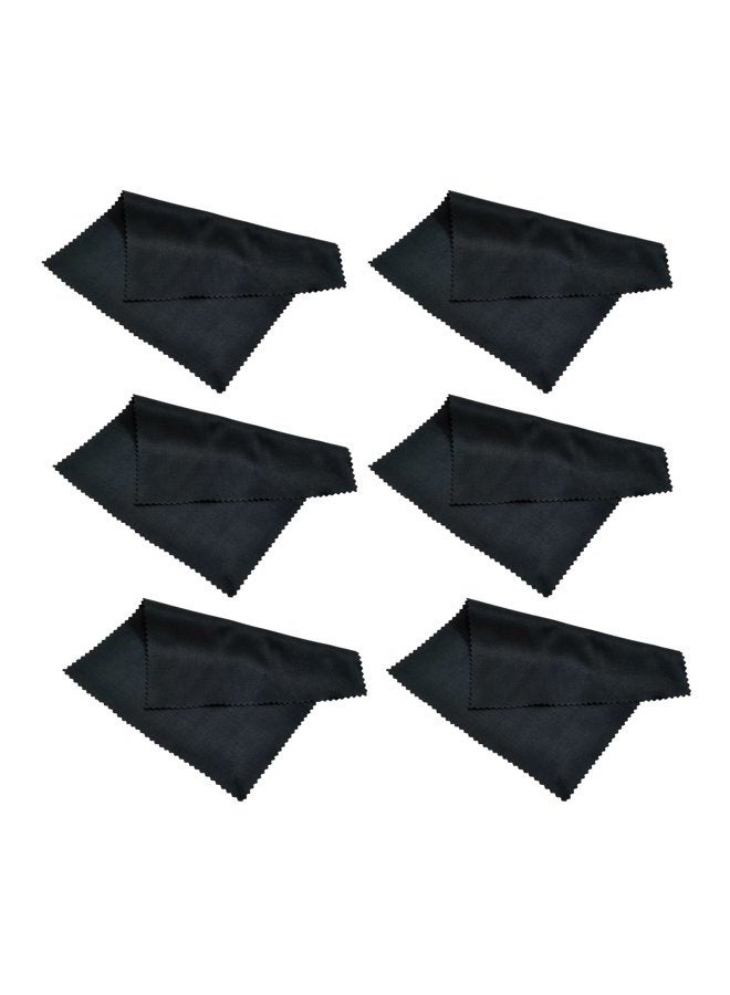 Progo 6 Pack Microfiber Cleaning Cloth - For iPhone, Tablets, Lenses, TV and Laptop Screen, Watch. - Image 1