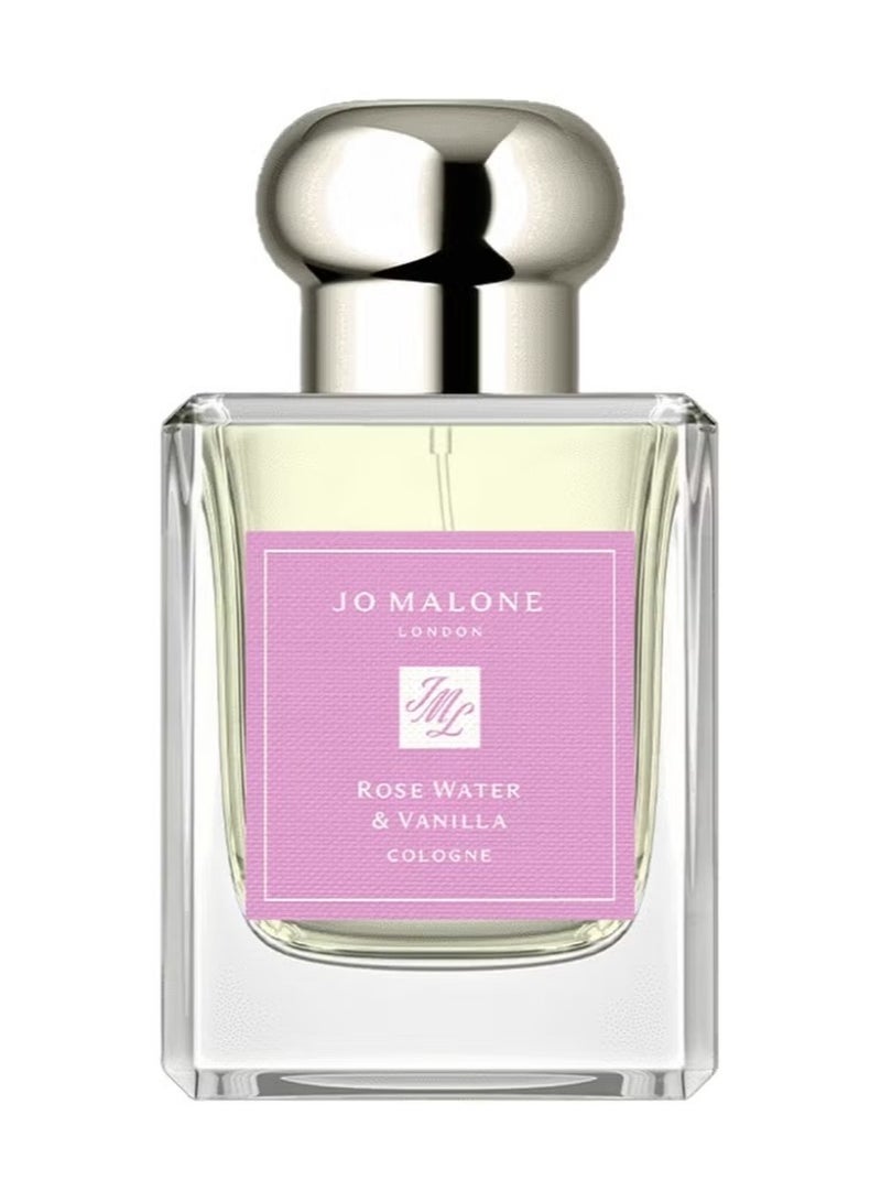 جو مالون Jo Malone London مجموعة هدايا عطر المنزل روز ووتر وفانيلا الفاخرة | رائحة منزلية زهرية بالفانيليا - Image 1