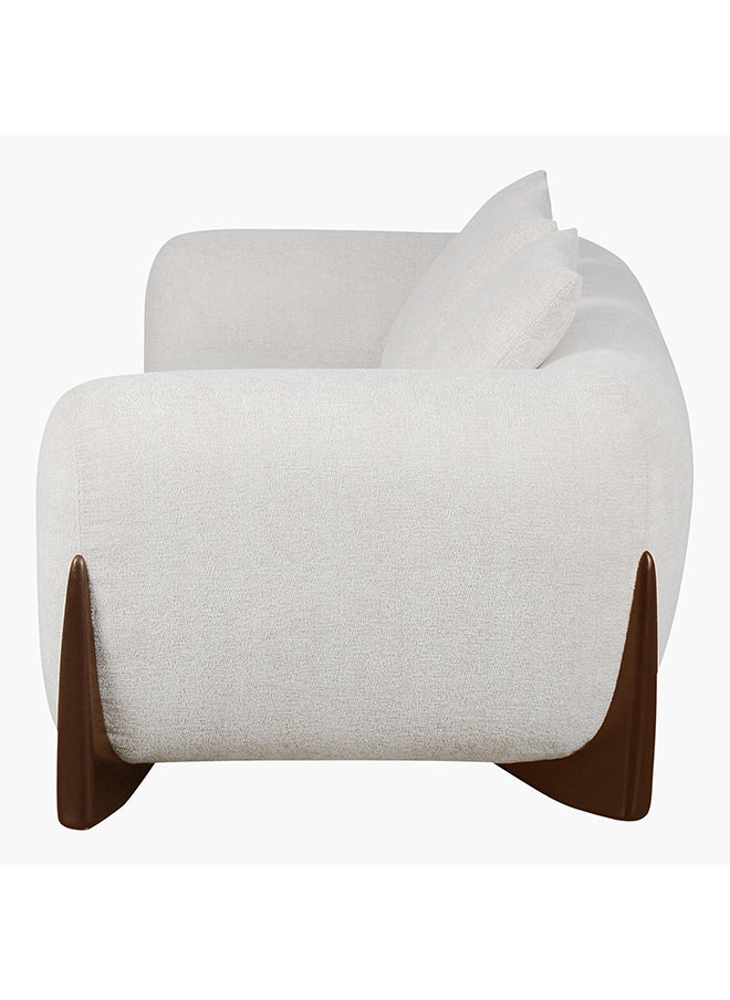 Home Box - Sonoro 3-Seater Fabric Sofa with 3 Cushions 99 x 67 x 229 cm - Image 1