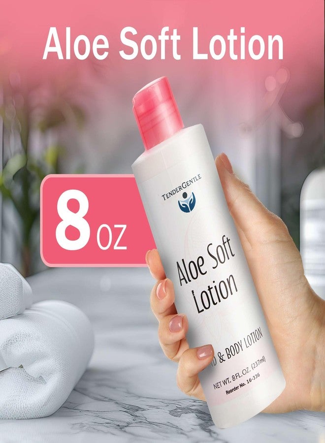 TenderGentle Aloe Lotion for Hands and Body - 6 Bottles with 8 oz of Aloe Vera Lotion for Dry Skin - Good for Sensitive Skin and Extra and Severely Dry Skin - Aloe Vera Moisturizer - Image 3