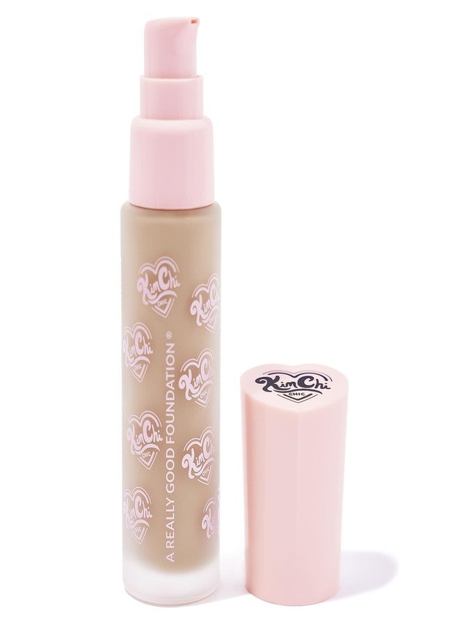 Kimchi Chic KimChiChic Beauty A Really Good Foundation | Medium to Full Coverage Makeup | Long-Lasting, Lightweight Formula | Vegan & Cruelty-Free, 1.0 fl. oz, 108L Light + Cool Undertones - Image 2