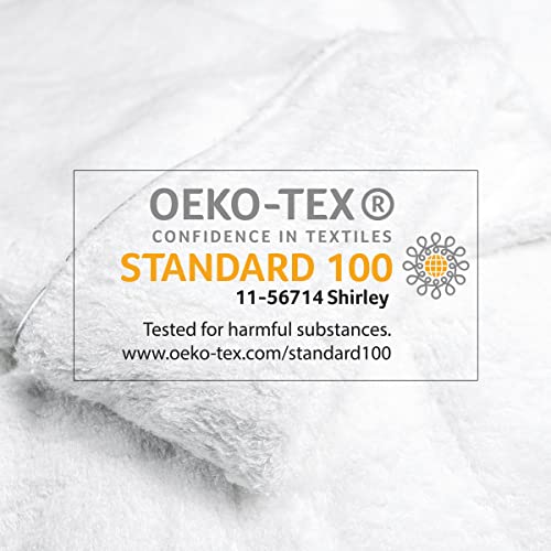 TexereSilk Texere Women's Viscose from Bamboo and Cotton Terry Spa Hair Towel Wrap - Absorbent and Fast Drying for Long, Curly, Thick Hair - Towel with Loop and Twist Closure (Tya, Pewter, U) - Image 5