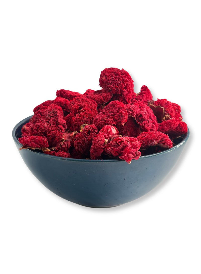 NICENSE Pomegranate Flower 100g Jar – Premium Dried Herbal Flower Tea, Natural Antioxidant & Wellness Booster - Image 3