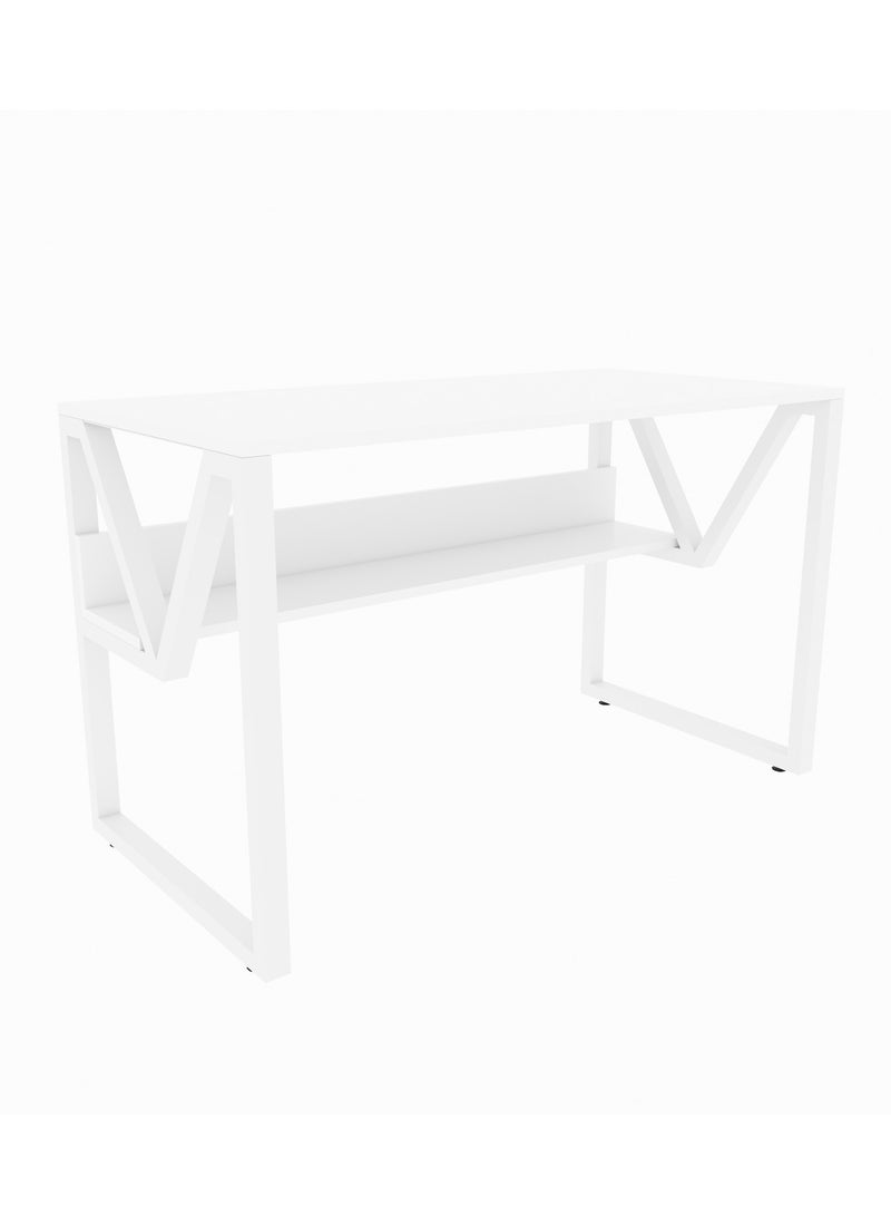 Decorotika Lona Computer Desk with a Metal Frame 120 cm | Work Table - Image 5