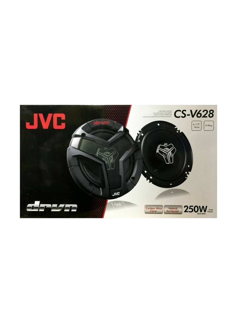 جي في سي سمات صوت السيارة JVC CS-V628 بحجم 16 سم ونظام 2-way - Image 4
