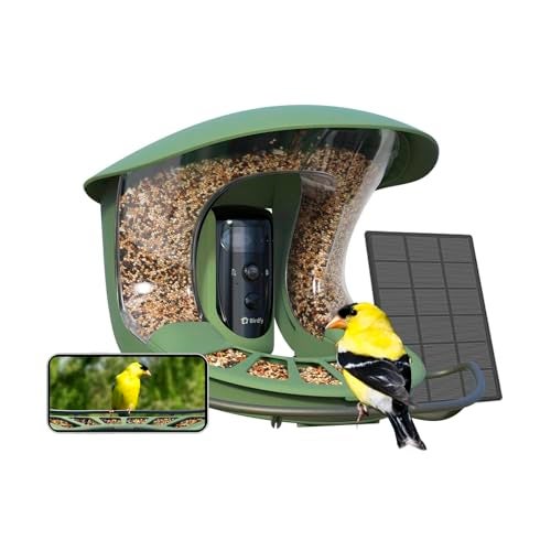Birdfy 2 Smart Bird Feeder with Camera DualLens 2K1080P SolarPowered Wireless Installation AutoCapture Bird Videos Motion Detection Gift Present - Image 1