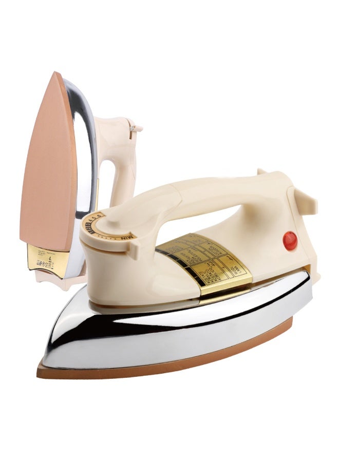 OLYMPIA Heavy Duty Dry Iron 1000W with Golden Teflon Non-Stick Soleplate, Adjustable Temperature Control, 360 Degree Swivel Cord, Fast Heating and Durable Design for Home, Tailors, Office and Daily Ironing - Image 2