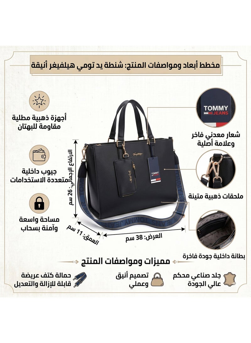 Tommy Icons Tommy Hilfiger Black Women Handbag Aw0Aw11181 - Image 2