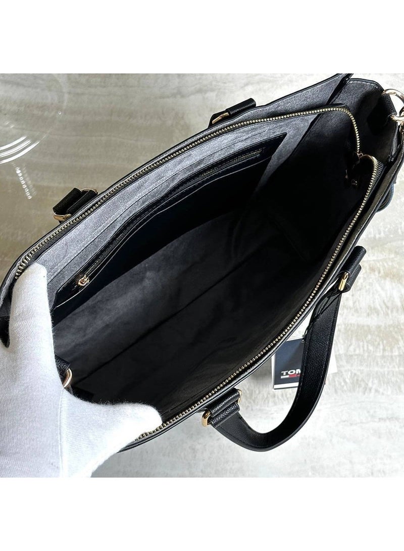 Tommy Icons Tommy Hilfiger Black Women Handbag Aw0Aw11181 - Image 5
