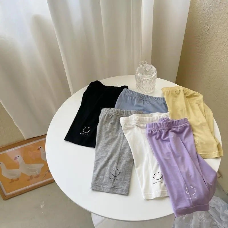 Girls' Boys' Modal Five-Point Pants Leggings 2025 Thin Short Pants For Children - Image 2