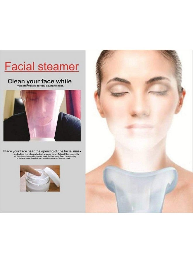 Fastel bhajan Facial Steamer/Vaporizer with 3 Attachments Facial Sauna Steamer, Nose Steamer, Nose Vaporiser, Nozzle Inhaler, Cough Steamer (Multi-Colored) with free mask - Image 4