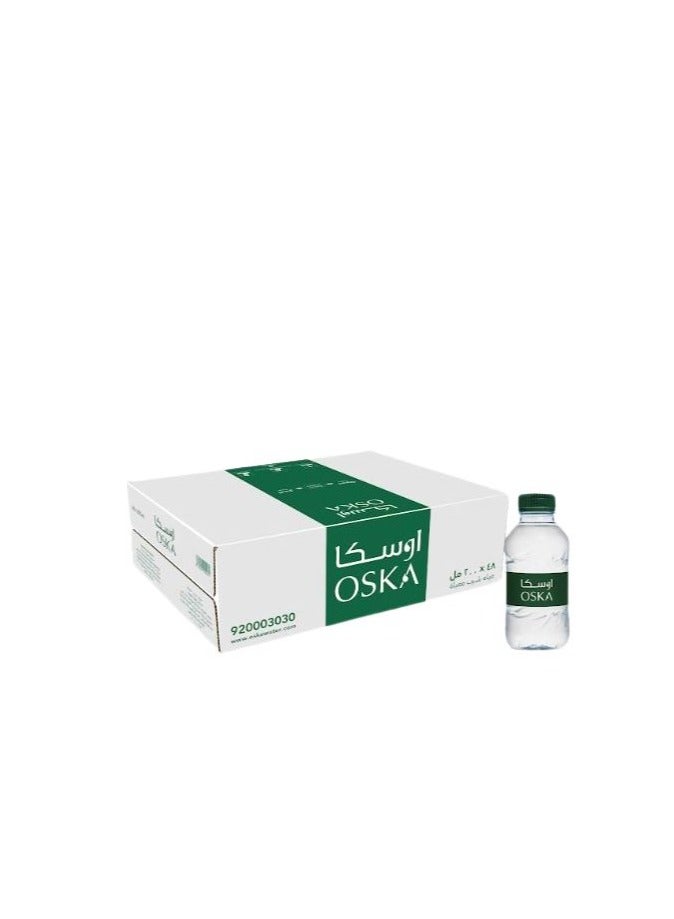 OSKA Packaged Water Pet Bottles 48 x 200ml