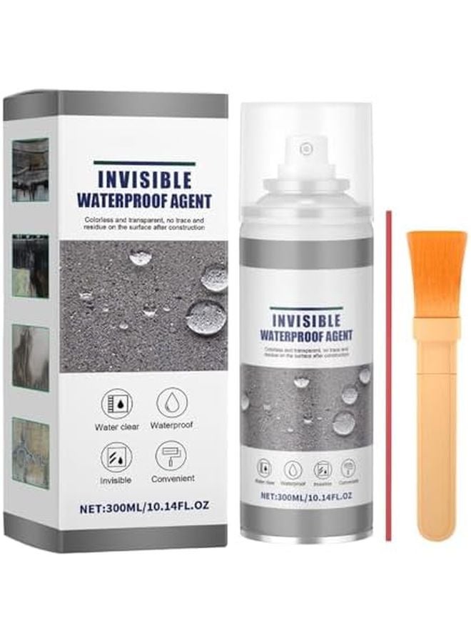 Invisible Waterproof Sealant 300ml Clear Roof Pipe Bathroom Kitchen Anti Leak Adhesive - Image 1