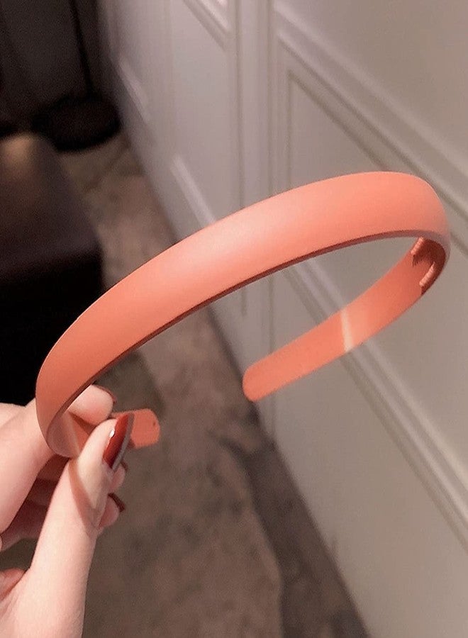 Truvic Fashion Plastic Elastic Wavy Hair Comb Teeth Shine Hairband Hoop Matte Accessory for Women (Multicolor) Set of 12 - Image 5