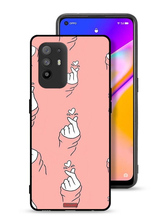 Tolwak Oppo A95 5G Protective Case Cover Snaps Tags - Image 1