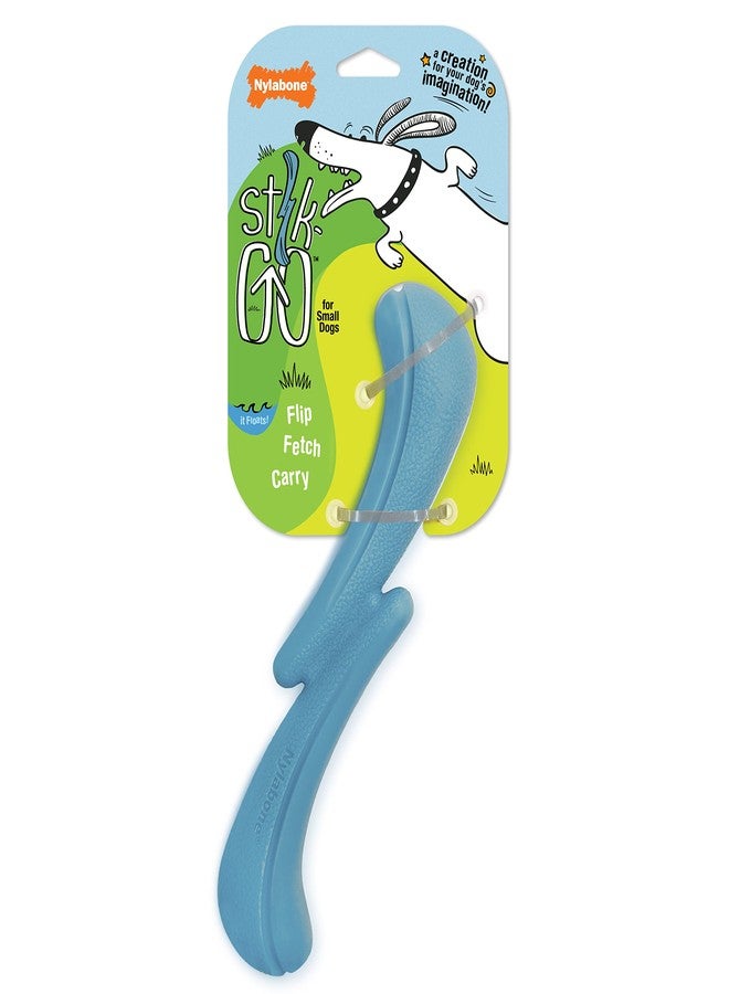 Nylabone Stik-GO Interactive Dog Fetch Toy for Small Dogs - Lightweight Flexible Floatable Dog Toy for Creative Play & Exercise - Image 1