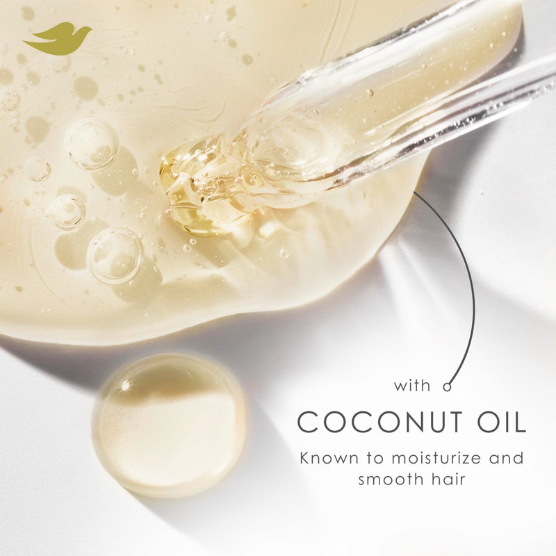Dove Shampoo and Conditioner Coconut & Hydration 2 Count for Dry Hair with Bio-Protein Care Technology and Coconut Oil 12 Fl Oz - Image 5