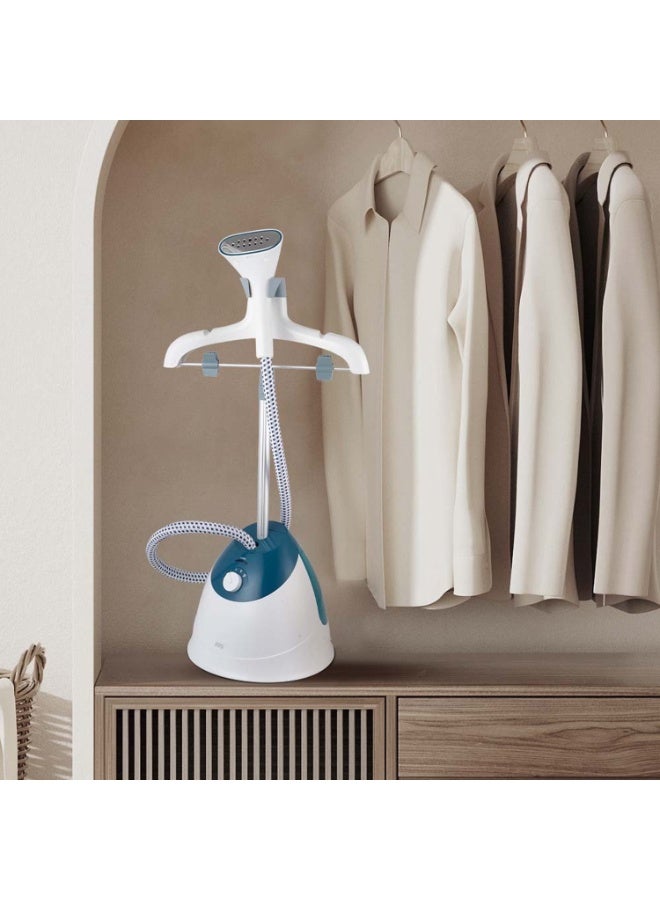 Winning Star Standing Garment Steamer 1600W – (ST-6107) Vertical  Steam Iron for Clothes with 2.5L Tank, Adjustable Height, and Stainless Steel Panel - Image 5