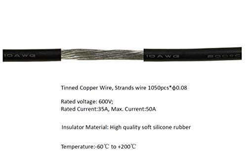 Sunway Solar Solar Panel Connectors 10AWG Compatible with MC-4 Solar Connecter to SAE Adapter PV Extension Cable Wire for RV Caravan Solar Panels Battery Charger kit with Two SAE to SAE Polarity Reverse Adapters - Image 4
