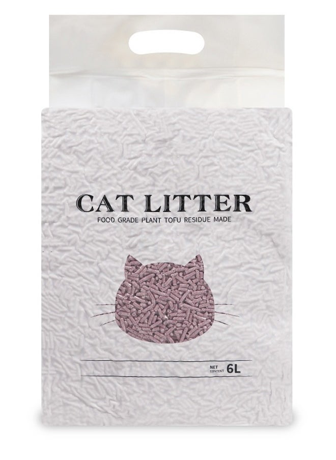 KLNAMAEAAN - Pack of 3 Biodegradable Fast Clumping Cat Litter Lavender - Image 1
