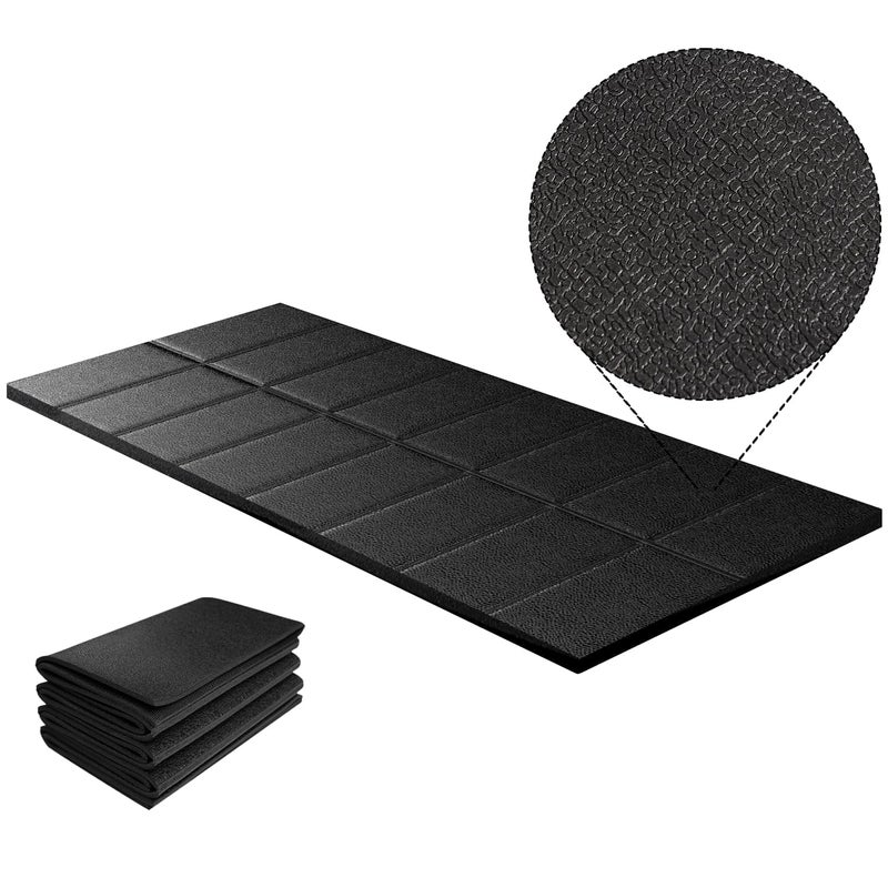 Stepwaver Bike Mat Compatible with Peloton Bike Trainer Mat Non-Slip Shock Absorbing Gym Floor Mat to Protect Hardwood & Carpets, Mat for Exercise Bike,Exercise Equipment Indoor Cycles (63"x30") - Image 5