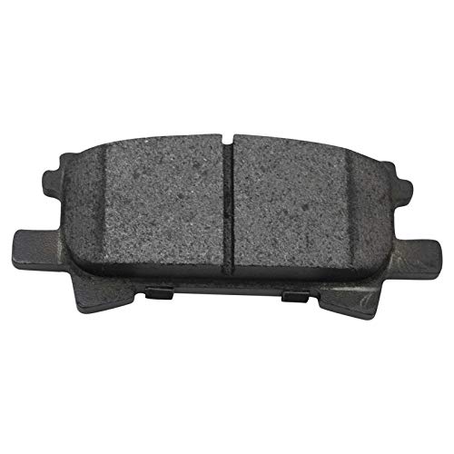 TRQ Rear Brake Pad & Rotor Kit Semi-Metallic Compatible with 2004-2006 Lexus RX330 2007-2009 RX350 2006-2008 RX400h 2004-2007 Toyota Highlander - Image 5