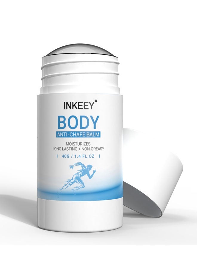 INKEEY Anti Chafe Balm Stick, Breathable & Waterproof Formula, Glide For Sports Use, Prevents Thigh Rashes/Blisters, Protects Thigh/Heel/Lower Arm Skin - Image 1