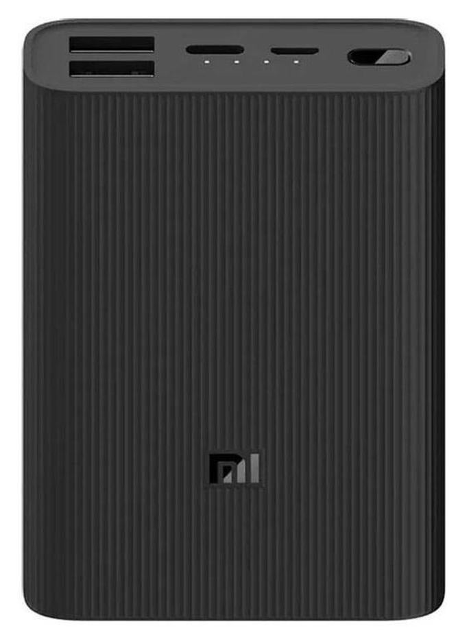 Xiaomi 10000 mAh Portable Power Bank Black - Image 1