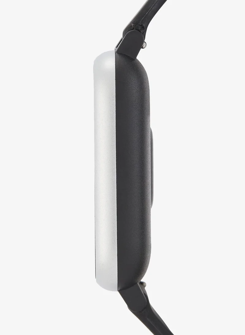 Itouch  iTouch Unisex Go Smartwatch Silver/Black Silicone Strap  | Best Price UAE