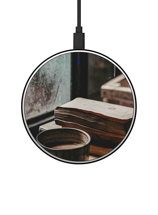 نيبمينينت شاحن لاسلكي سريع رفيع للغاية بقدرة 15 وات متعدد الألوان