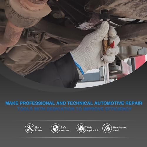 YSTOOL 7.5L Transmission Fluid Pump Manual ATF Refill Fill System Dispenser Hand Pump Kit Portable Automatic Oil Transfer Change Filling Tools with 15PCS ATF Adapters Black Case - Image 5