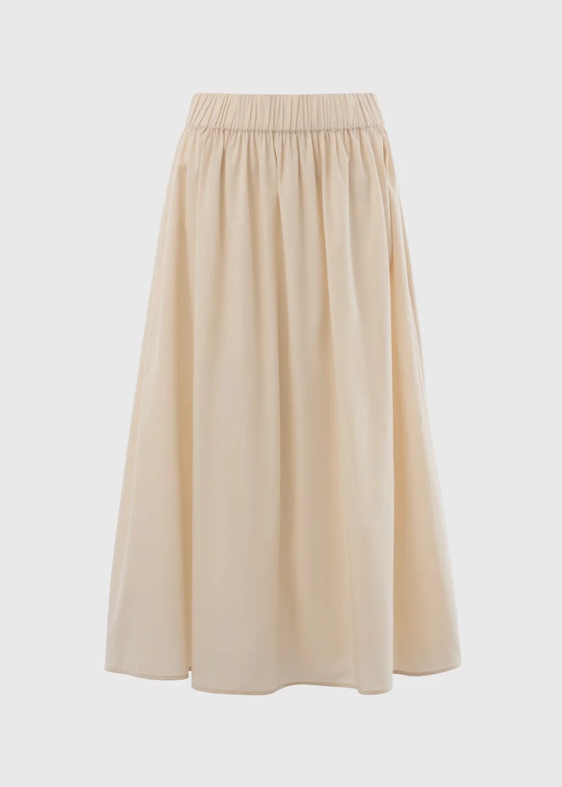 Matalan Stone Cotton Midi Skirt