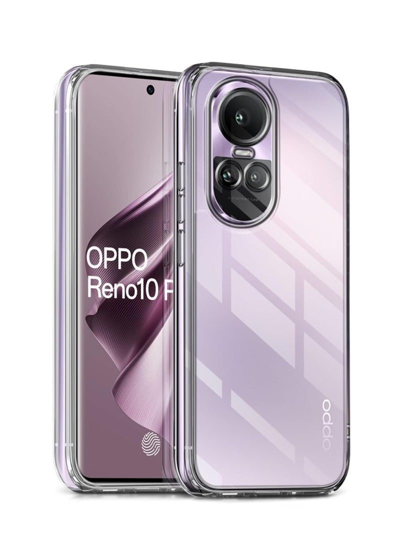 Techie غطاء شفاف مضاد للصدمات من TPU ناعم للغاية لأركان Oppo Reno 10 5G / Oppo Reno 10 Pro 5G - Image 1