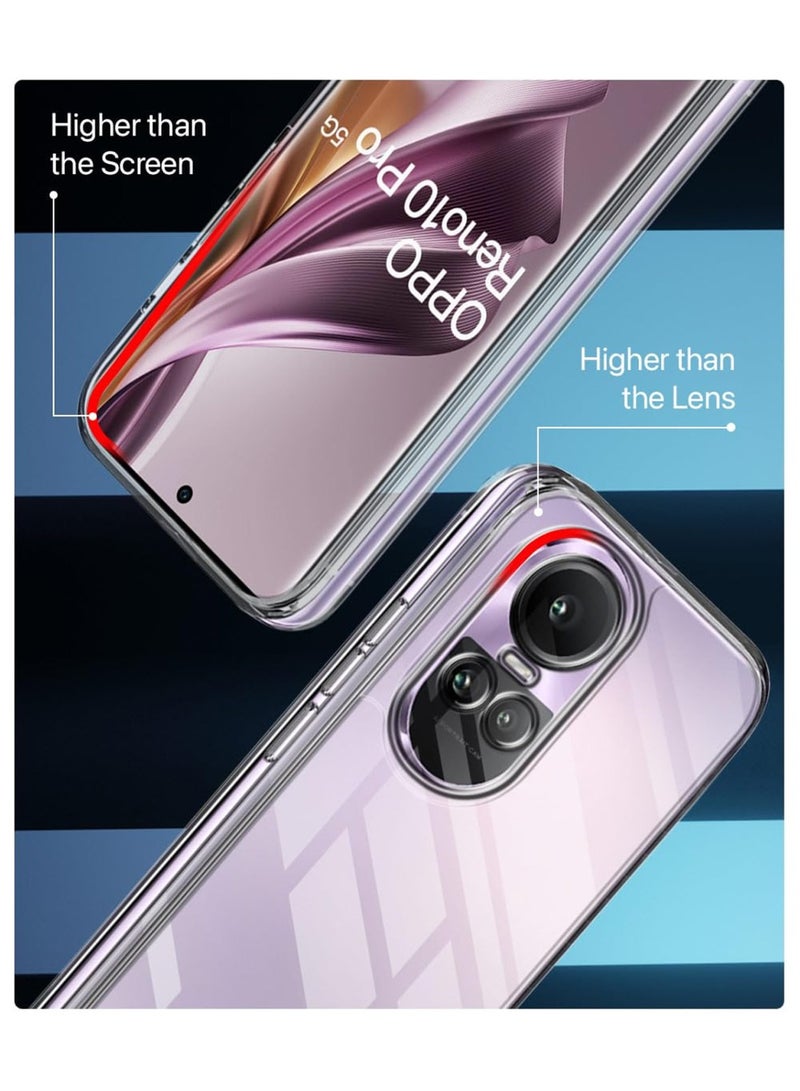 Techie غطاء شفاف مضاد للصدمات من TPU ناعم للغاية لأركان Oppo Reno 10 5G / Oppo Reno 10 Pro 5G - Image 2