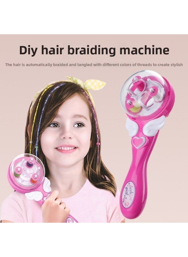 ماكينة تجديل الشعر الأوتوماتيكية للأطفال من Internet Celebrity DIY، مجموعة ألعاب مكياج منزلية للفتيات تلعب في المنزل - اللون: صندوق كبير 【0.55 كجم】】 - Image 5