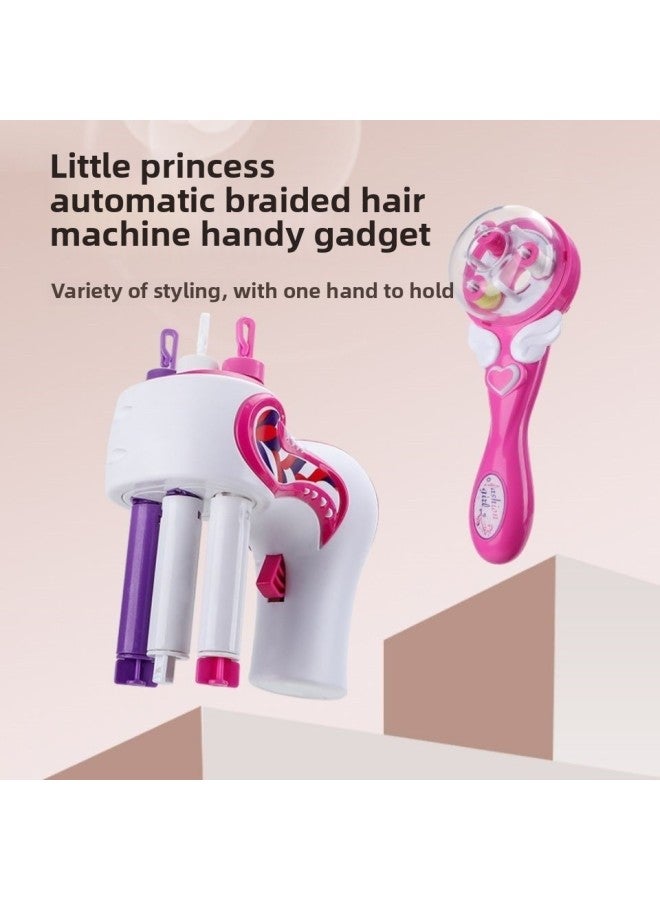 ماكينة تجديل الشعر الأوتوماتيكية للأطفال من Internet Celebrity DIY، مجموعة ألعاب مكياج منزلية للفتيات تلعب في المنزل - اللون: صندوق كبير 【0.55 كجم】】 - Image 3