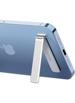 Hagibis Cell Phone Kickstand Vertical and Horizontal Stand Adjustable Angle Aluminum Compatible with iPhone 13/13 Pro/13 mini/13 Pro Max/12/12 Pro/12 mini/12 Pro Max/SE,Samsung GalaxyS22,Xiaomi(White)  - Image 1