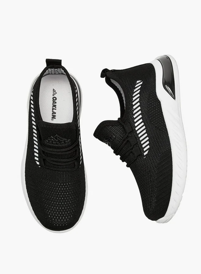 Oaklan by Shoexpress Textured Lace-Up Sports Shoes