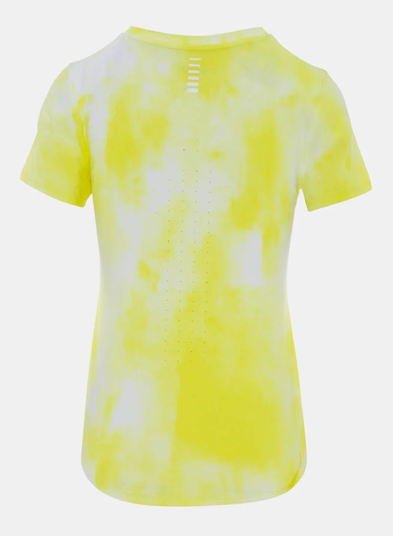 اندر ارمر تيشيرت أيزو تشيل بأكمام قصيرة ولون باهت