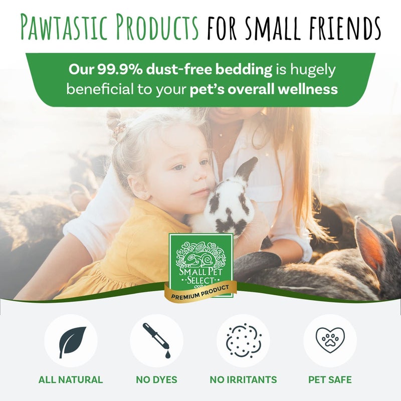 Small Pet Select Premium Natural Aspen Bedding, Animal Bedding for Small Indoor and Outdoor Pets, Made in The USA, Jumbo Size 141 L Pack - Image 4