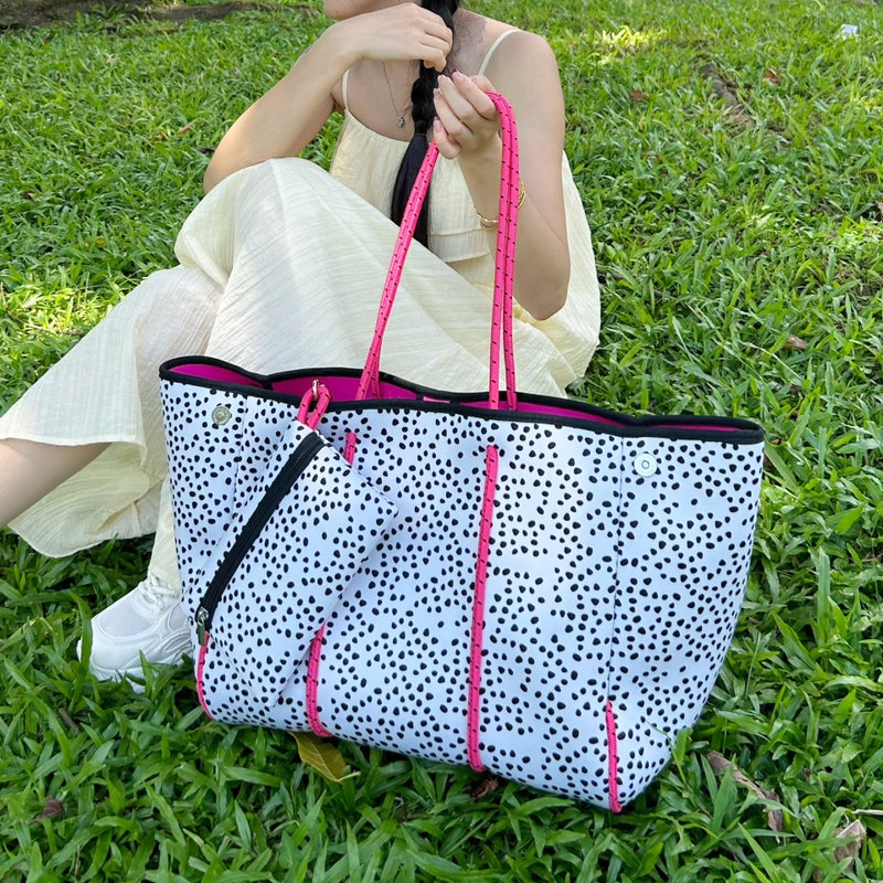 Factory Large Capacity Seaside Tote Bag Printed Weekend Travel Handbag Diving Material Beach Bag - Image 4