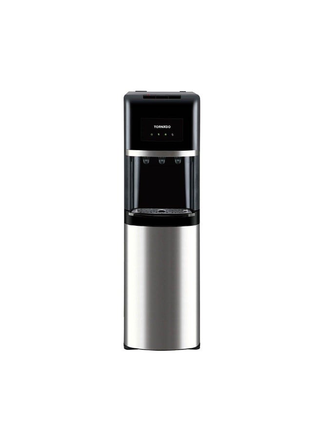 TORNADO Water Dispenser 3 Faucets Normal - Cold and Hot Water Bottom Bottle Black WDM-H30ADE-BK - Image 1