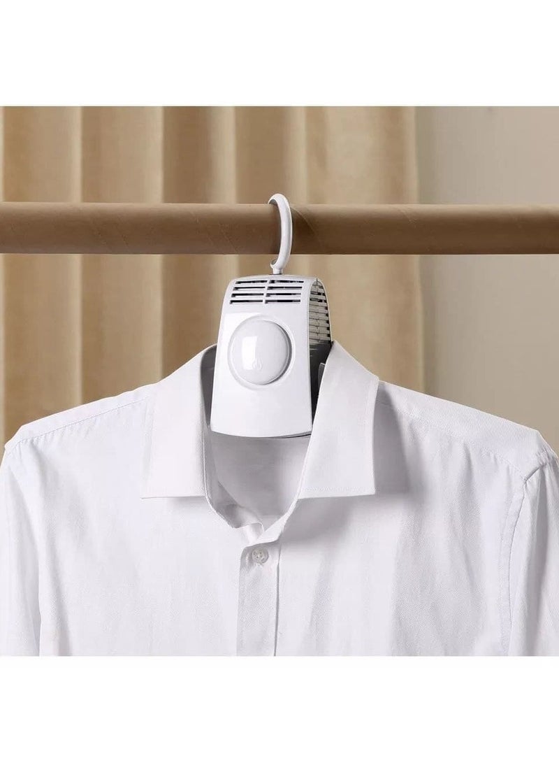 Portable Electric Clothes Dryer for Clothes and Shoes, Quick Drying with Hot/Cold Wind Alternation with Timer Function for Home, Travel and Business Trips - Image 3