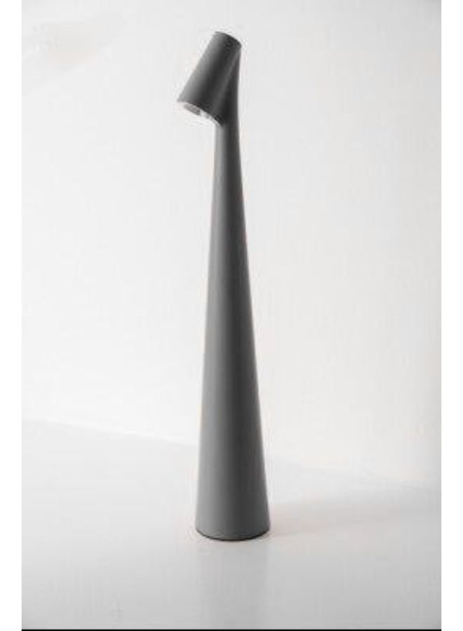 مصباح طاولة أنيق للاستخدام الداخلي والخارجي بتصميم دائري أنيق مصباح ملون مع تعتيم تدريجي عن طريق اللمس - Image 2